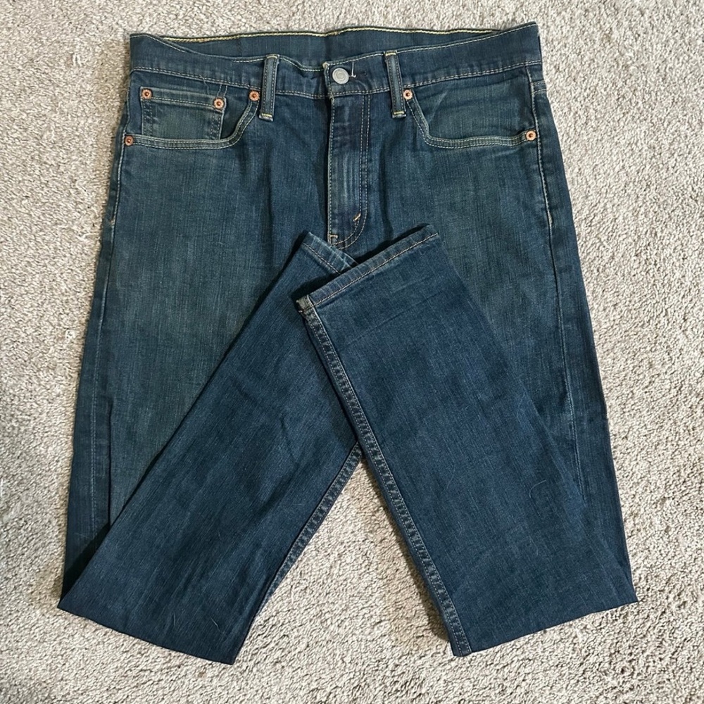 Levi's Blue Slim Jeans Classic Style